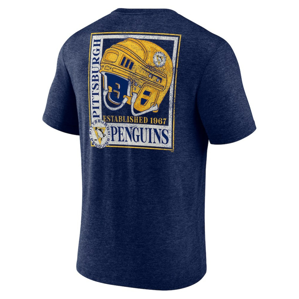 Pittsburgh Penguins Earnest Will Tri-Blend T-Shirt -  NHL T-shirts