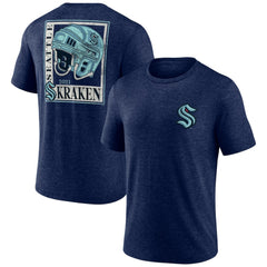 Seattle Kraken Earnest Will Tri-Blend T-Shirt -  NHL T-shirts