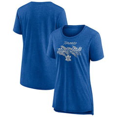 Toronto Maple Leafs Women's Hit the Ice Tri-Blend T-Shirt -  NHL T-shirts