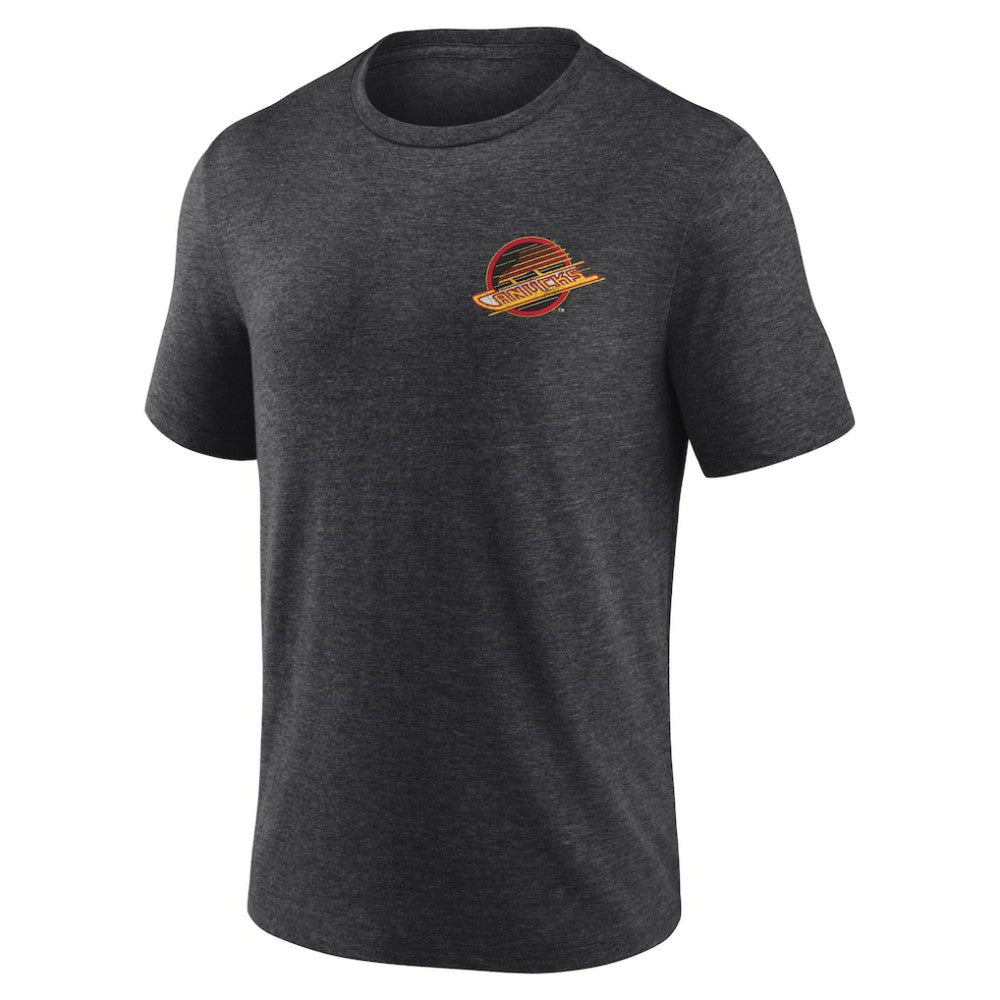 Vancouver Canucks Earnest Will Tri-Blend T-Shirt -  NHL T-shirts