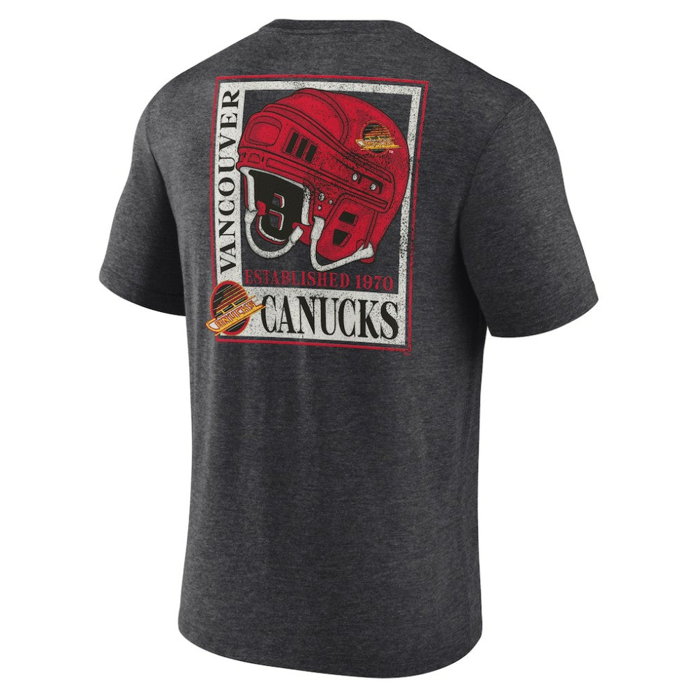 Vancouver Canucks Earnest Will Tri-Blend T-Shirt -  NHL T-shirts