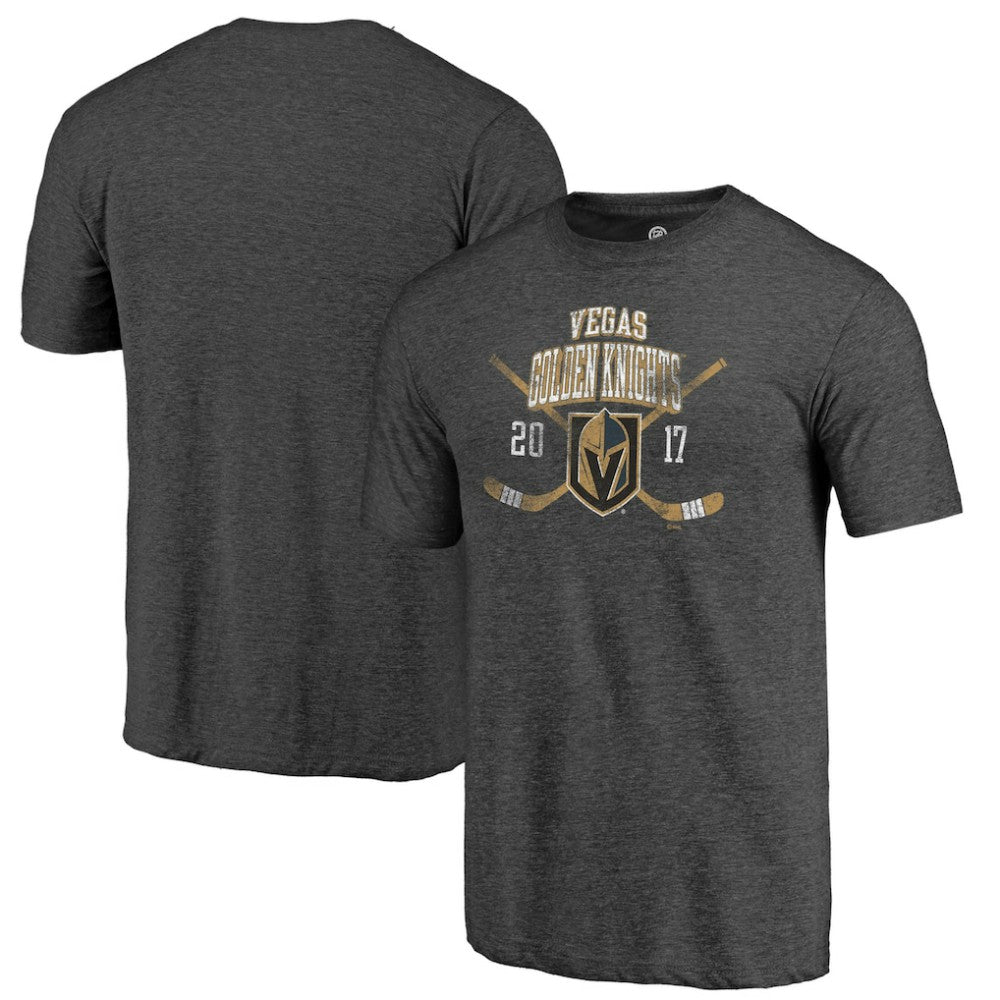 Vegas Golden Knights Line Shift Tri-Blend T-Shirt -  NHL T-shirts