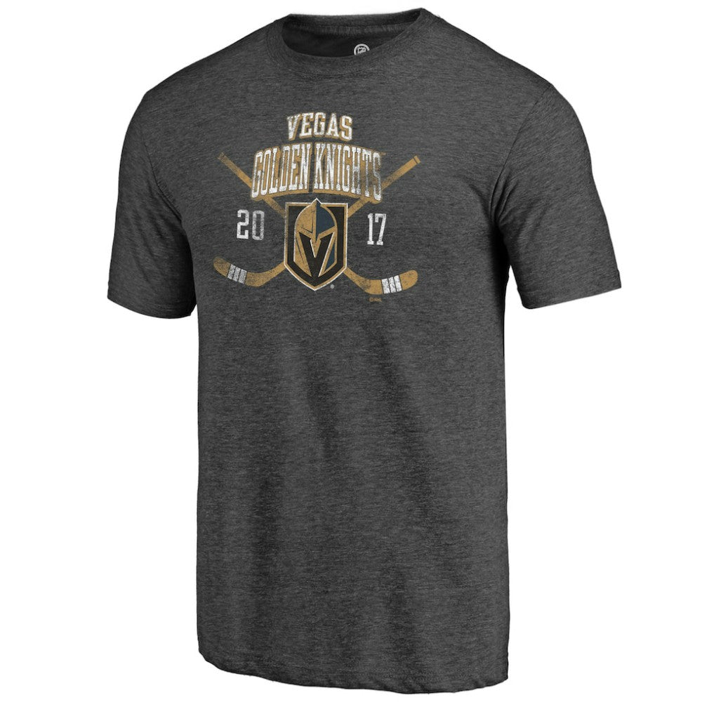 Vegas Golden Knights Line Shift Tri-Blend T-Shirt -  NHL T-shirts