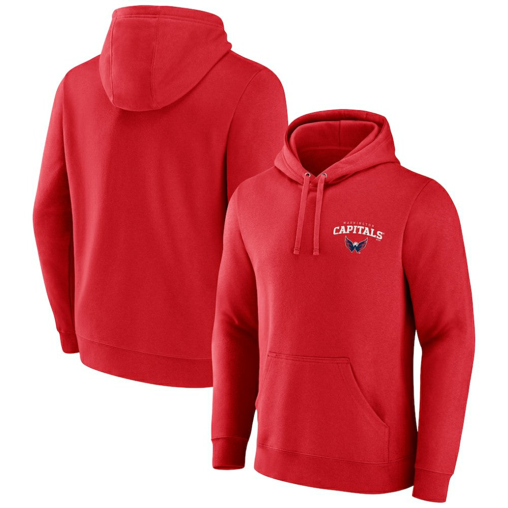Washington Capitals Team Lockup Pullover Hoodie -  NHL Hoodies
