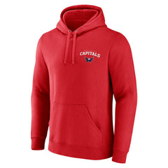 Washington Capitals Team Lockup Pullover Hoodie -  NHL Hoodies