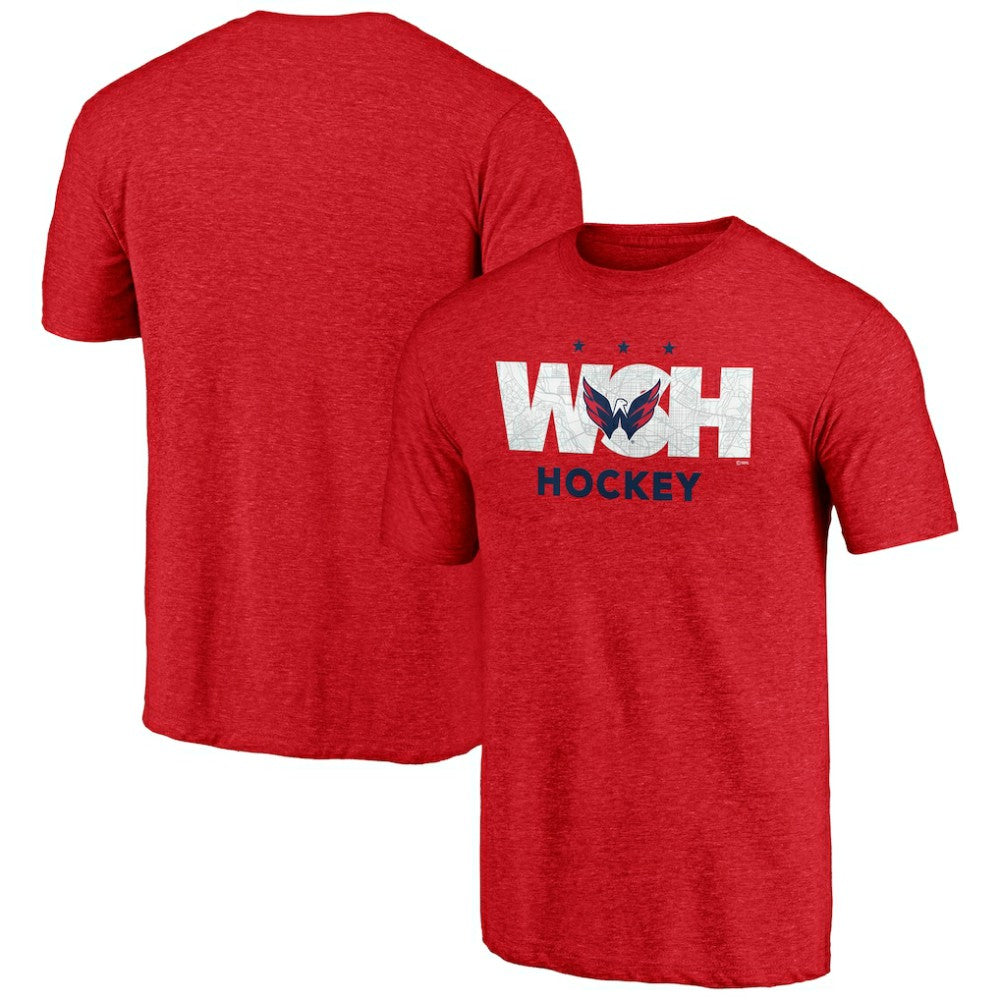 Washington Capitals Shoot to Score Tri-Blend T-Shirt -  NHL T-shirts