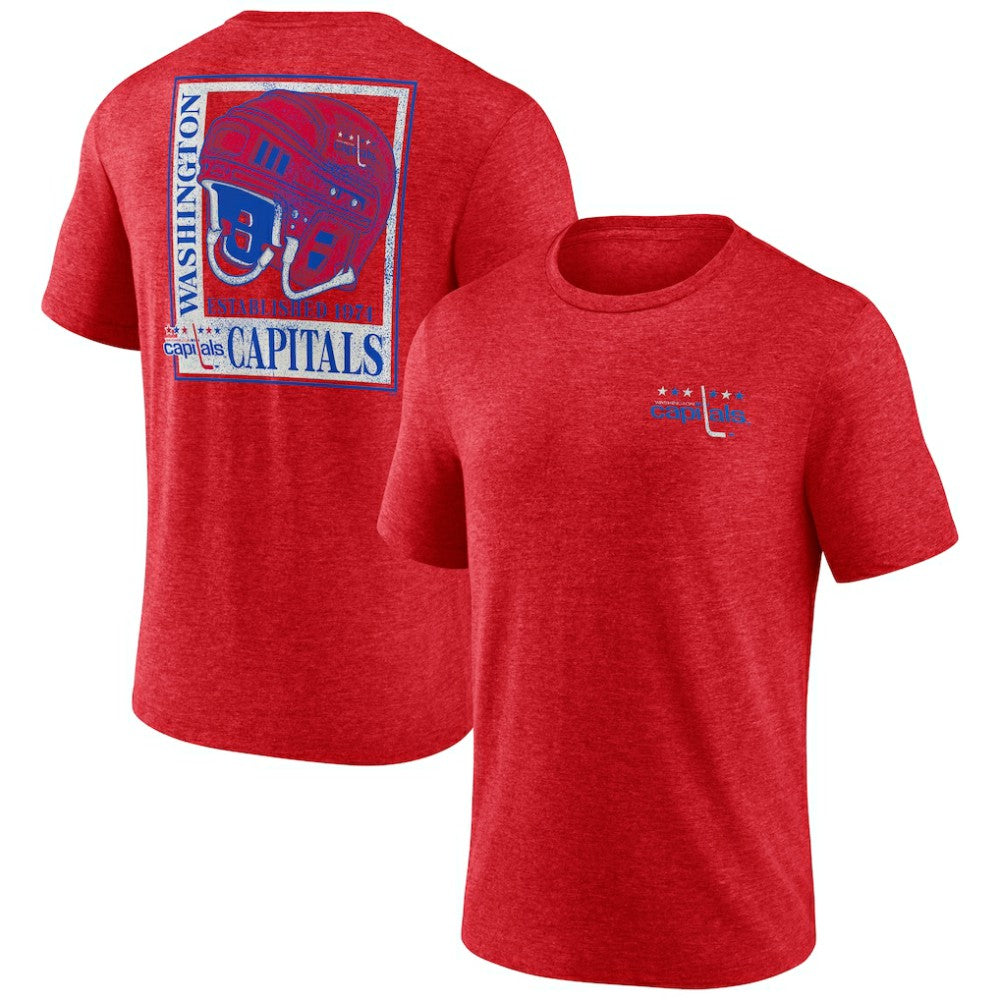 Washington Capitals Earnest Will Tri-Blend T-Shirt -  NHL T-shirts