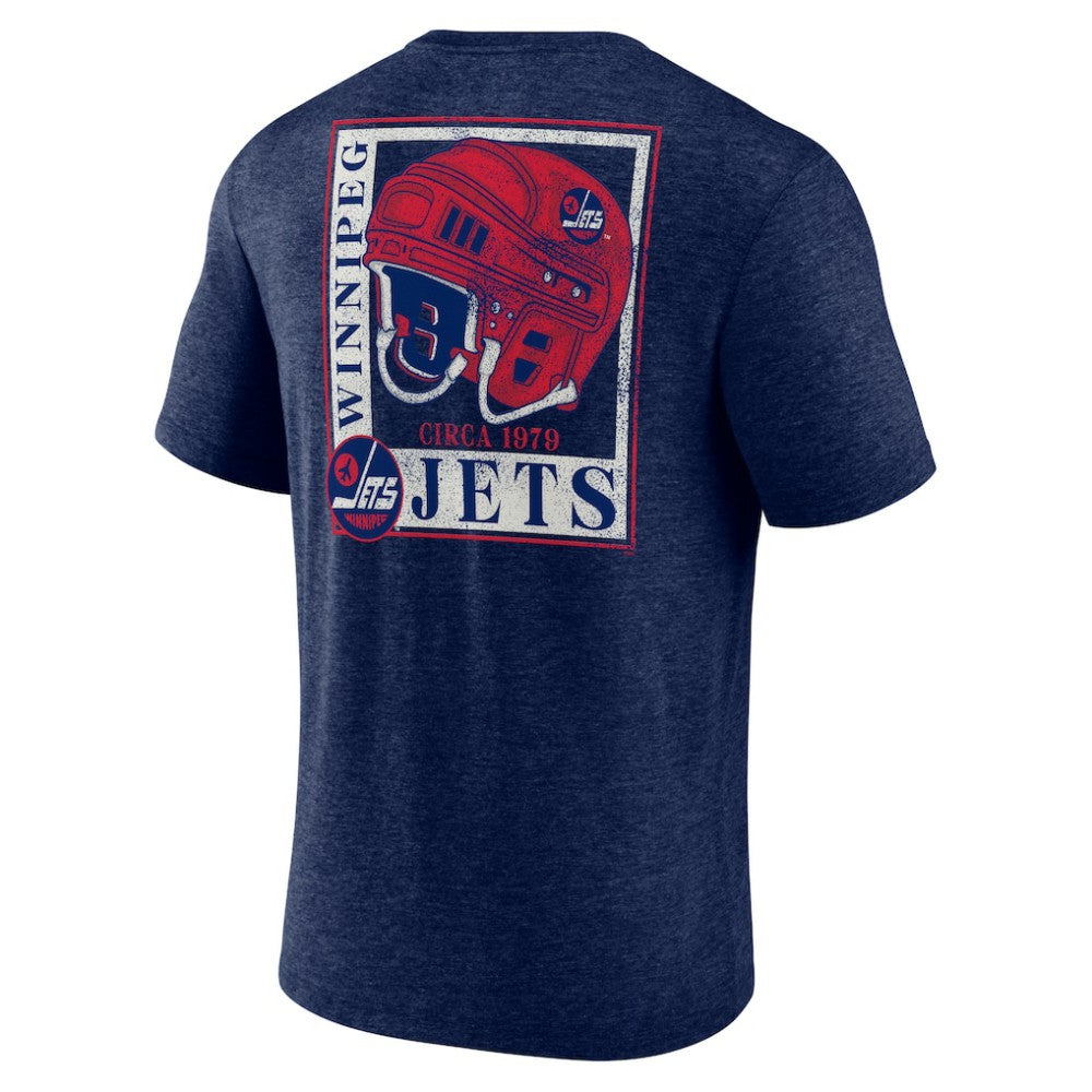 Winnipeg Jets Earnest Will Tri-Blend T-Shirt -  NHL T-shirts