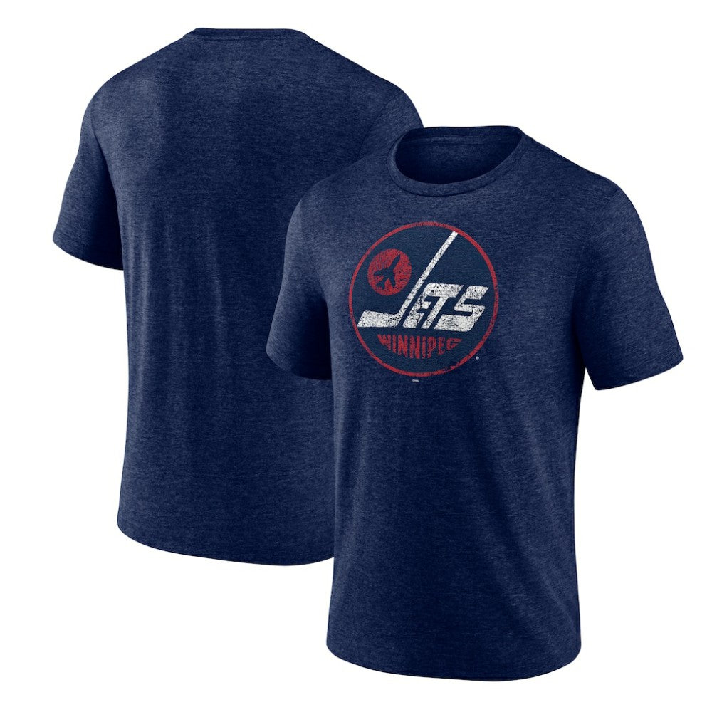Winnipeg Jets Wheelhouse Tri-Blend T-Shirt -  NHL T-shirts