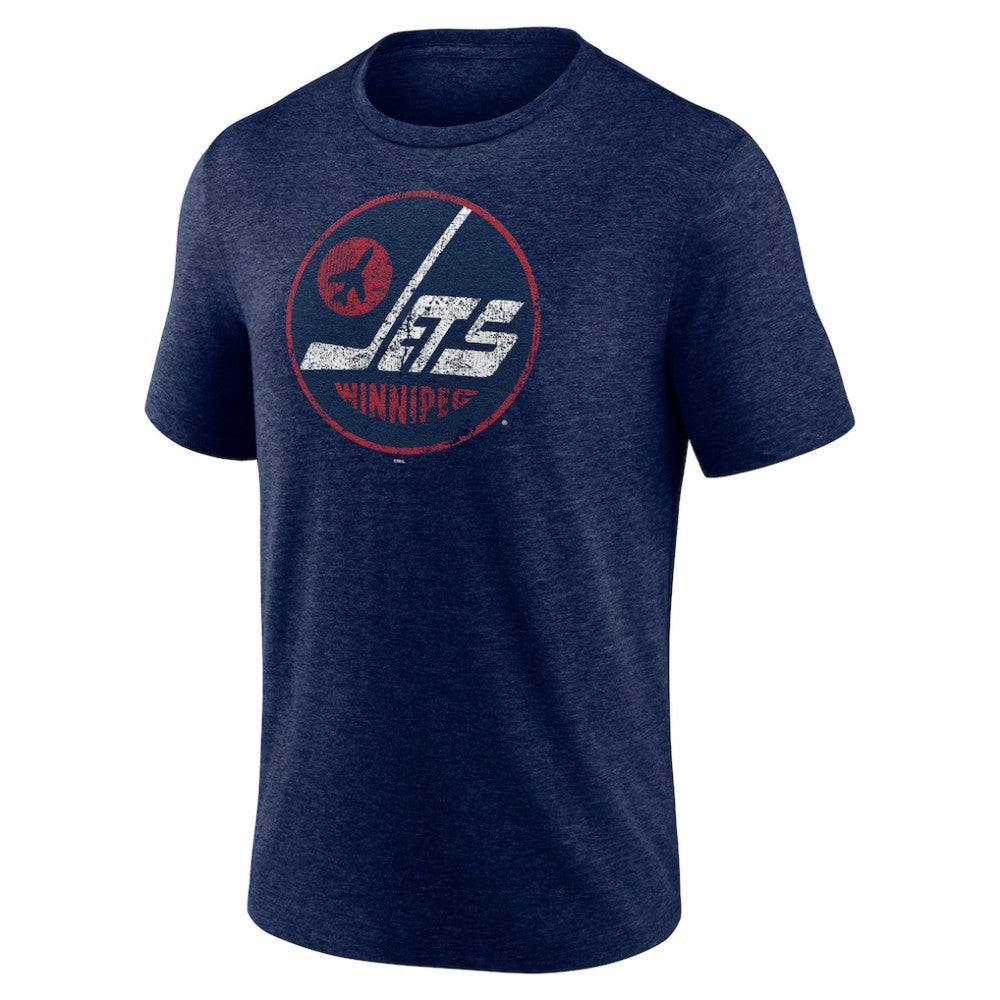 Winnipeg Jets Wheelhouse Tri-Blend T-Shirt -  NHL T-shirts
