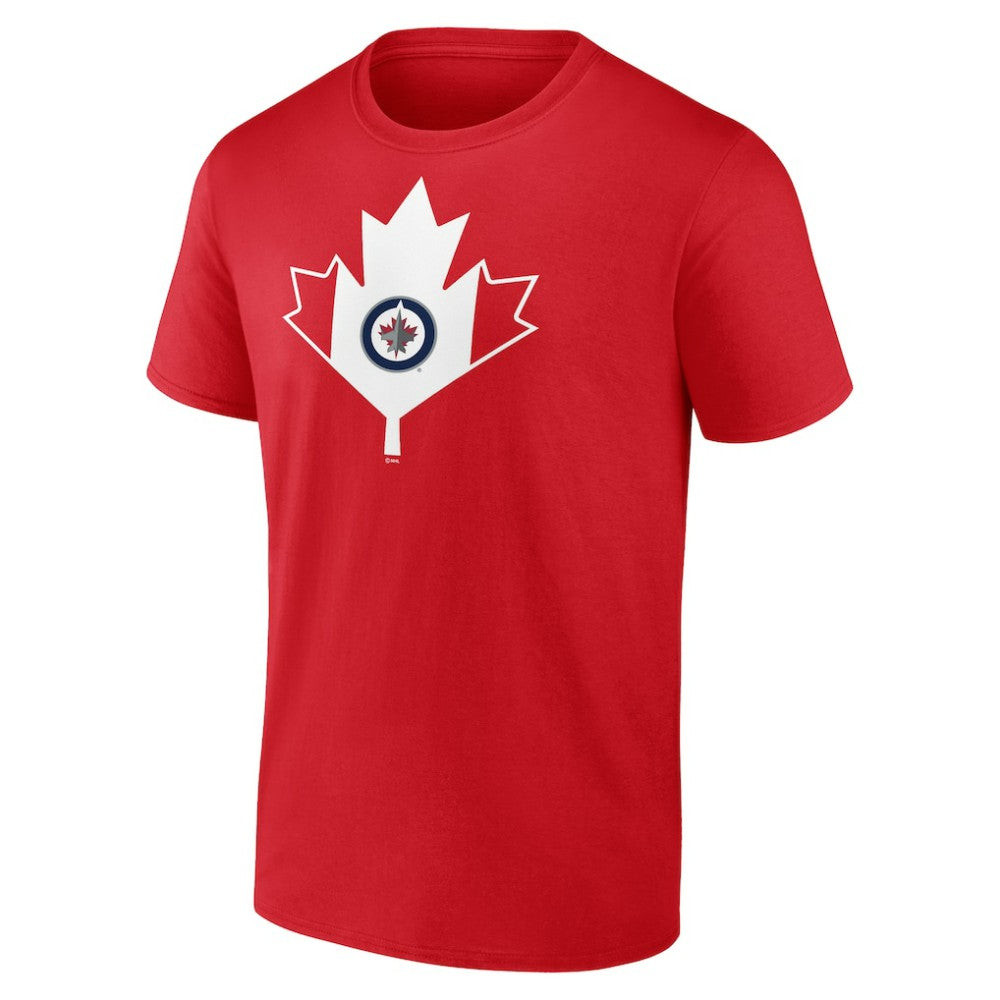 Winnipeg Jets Canada Day T-Shirt -  NHL T-shirts