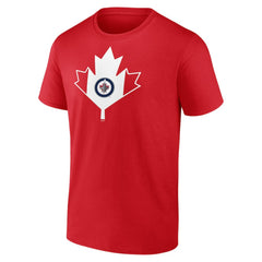 Winnipeg Jets Canada Day T-Shirt -  NHL T-shirts