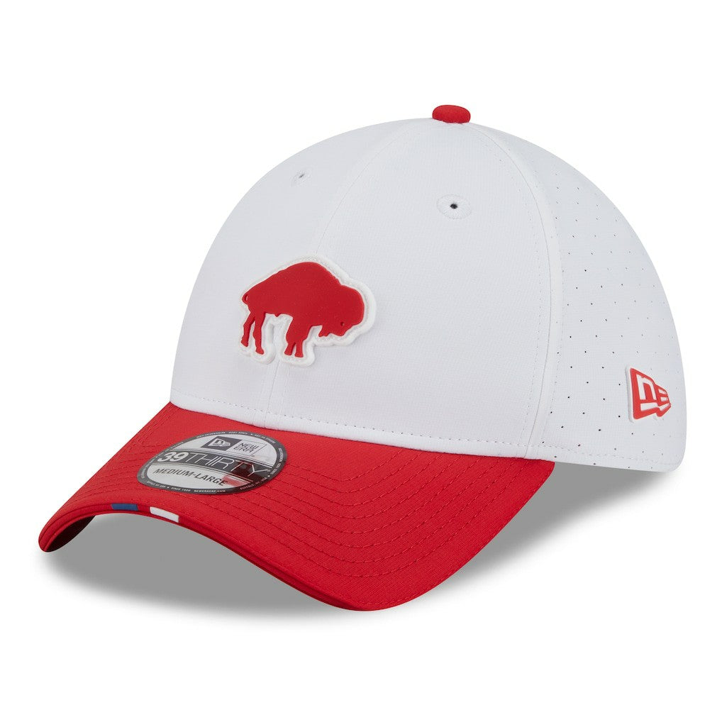 Buffalo Bills 2025 NFL Training Camp Throwback Logo 39THIRTY Flex Hat | NFL On sale