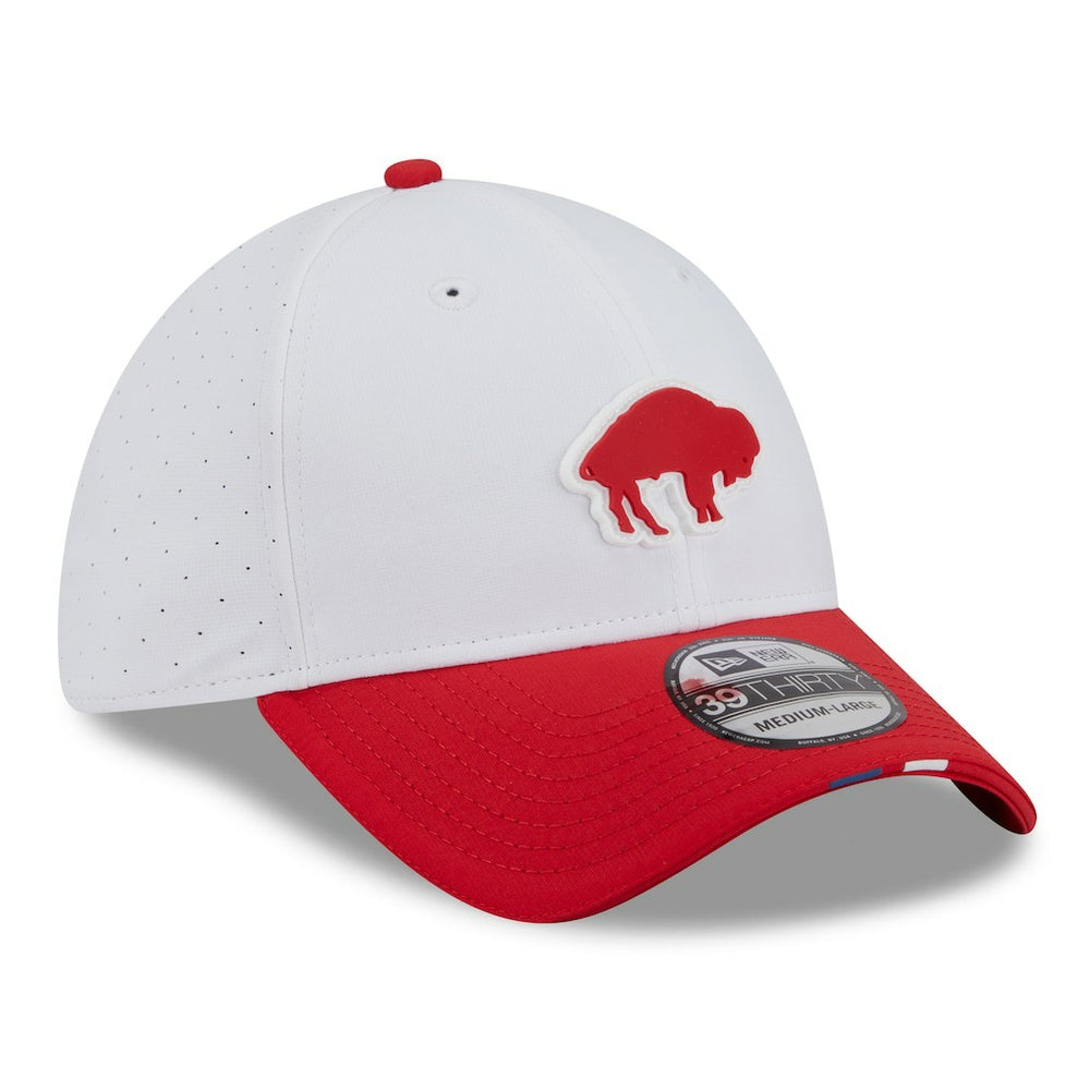 Buffalo Bills 2025 NFL Training Camp Throwback Logo 39THIRTY Flex Hat | NFL On sale