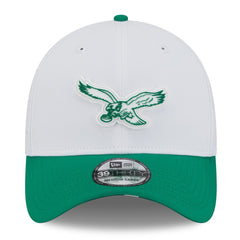 Philadelphia Eagles 2025 NFL Training Camp Throwback Logo 39THIRTY Flex Hat | NFL Outlet
