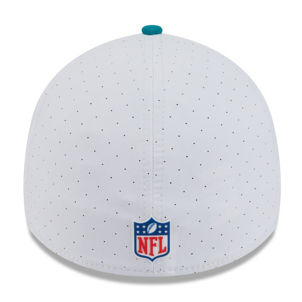 Miami Dolphins 2025 NFL Training Camp Throwback Logo 39THIRTY Flex Hat | NFL Sale