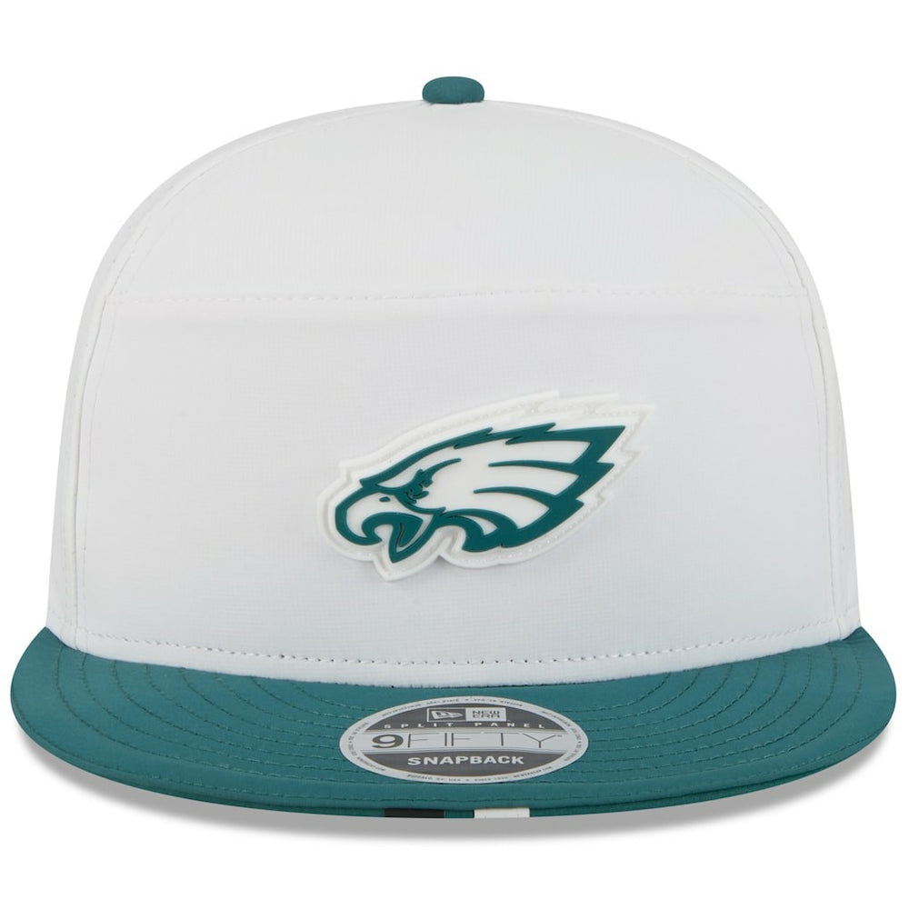 Philadelphia Eagles 2025 NFL Training Camp Split Panel 9FIFTY Snapback Hat | NFL Hot