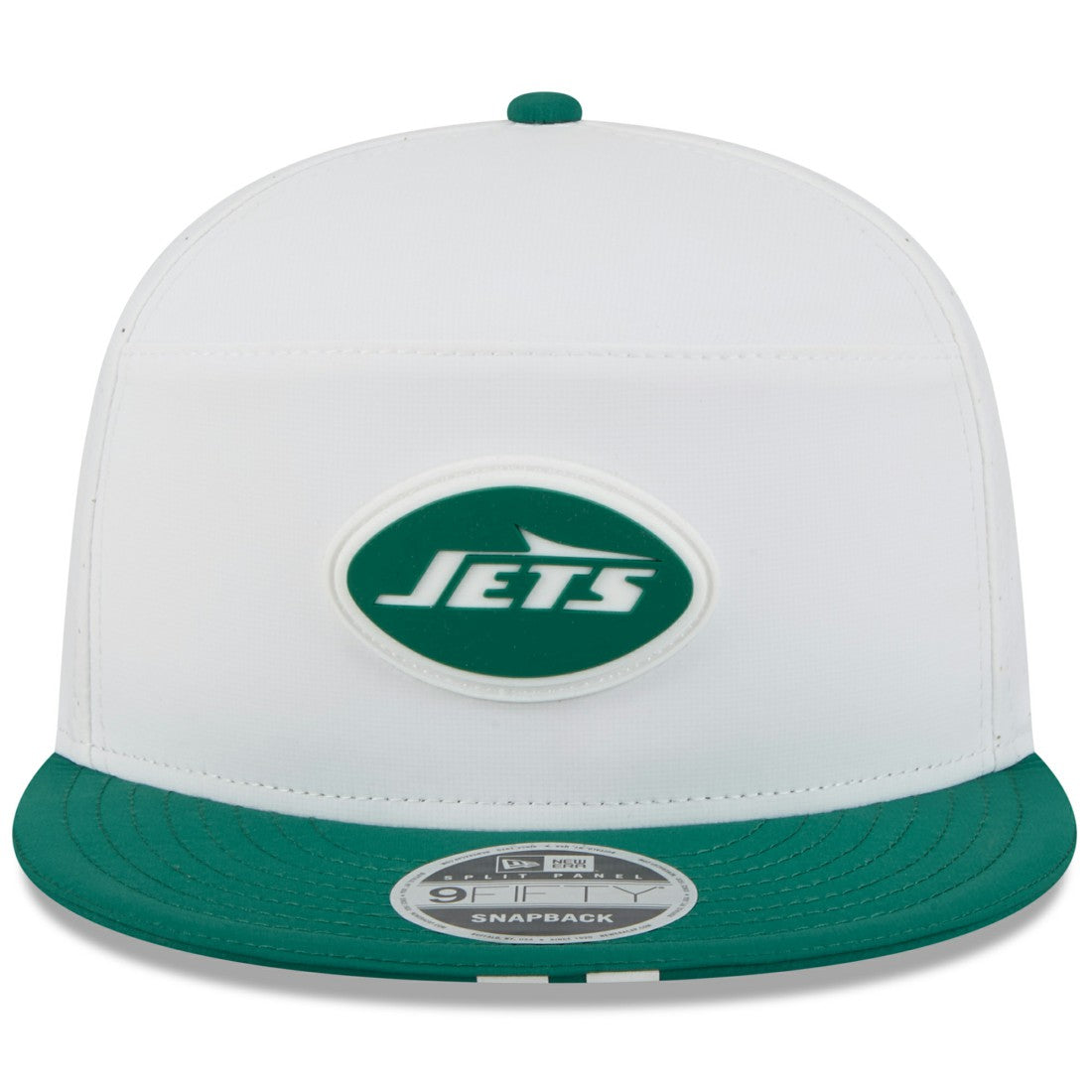 New York Jets 2025 NFL Training Camp Split Panel 9FIFTY Snapback Hat | NFL Outlet