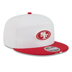 San Francisco 49ers 2025 NFL Training Camp Split Panel 9FIFTY Snapback Hat | NFL Online