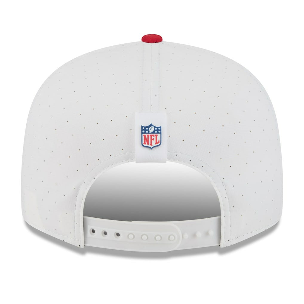 San Francisco 49ers 2025 NFL Training Camp Split Panel 9FIFTY Snapback Hat | NFL Online