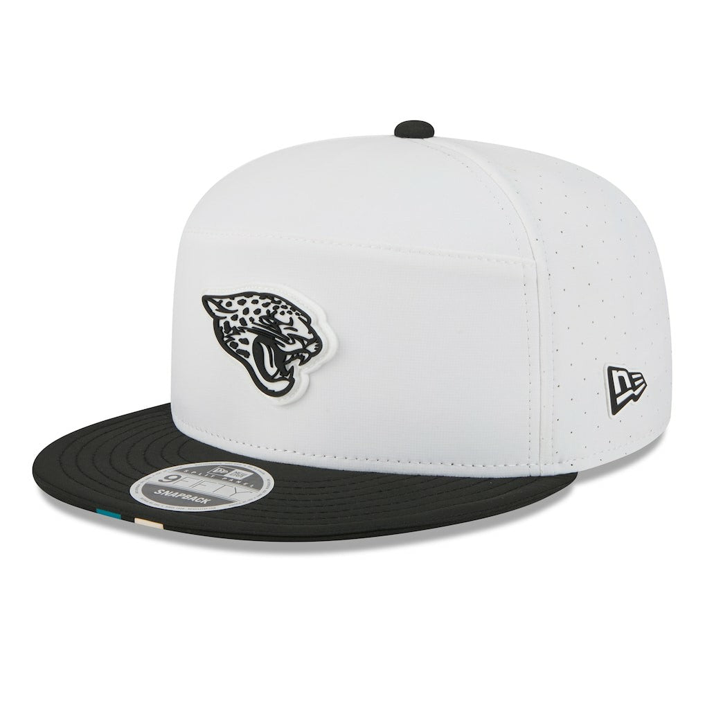 Jacksonville Jaguars 2025 NFL Training Camp Split Panel 9FIFTY Snapback Hat | NFL Outlet