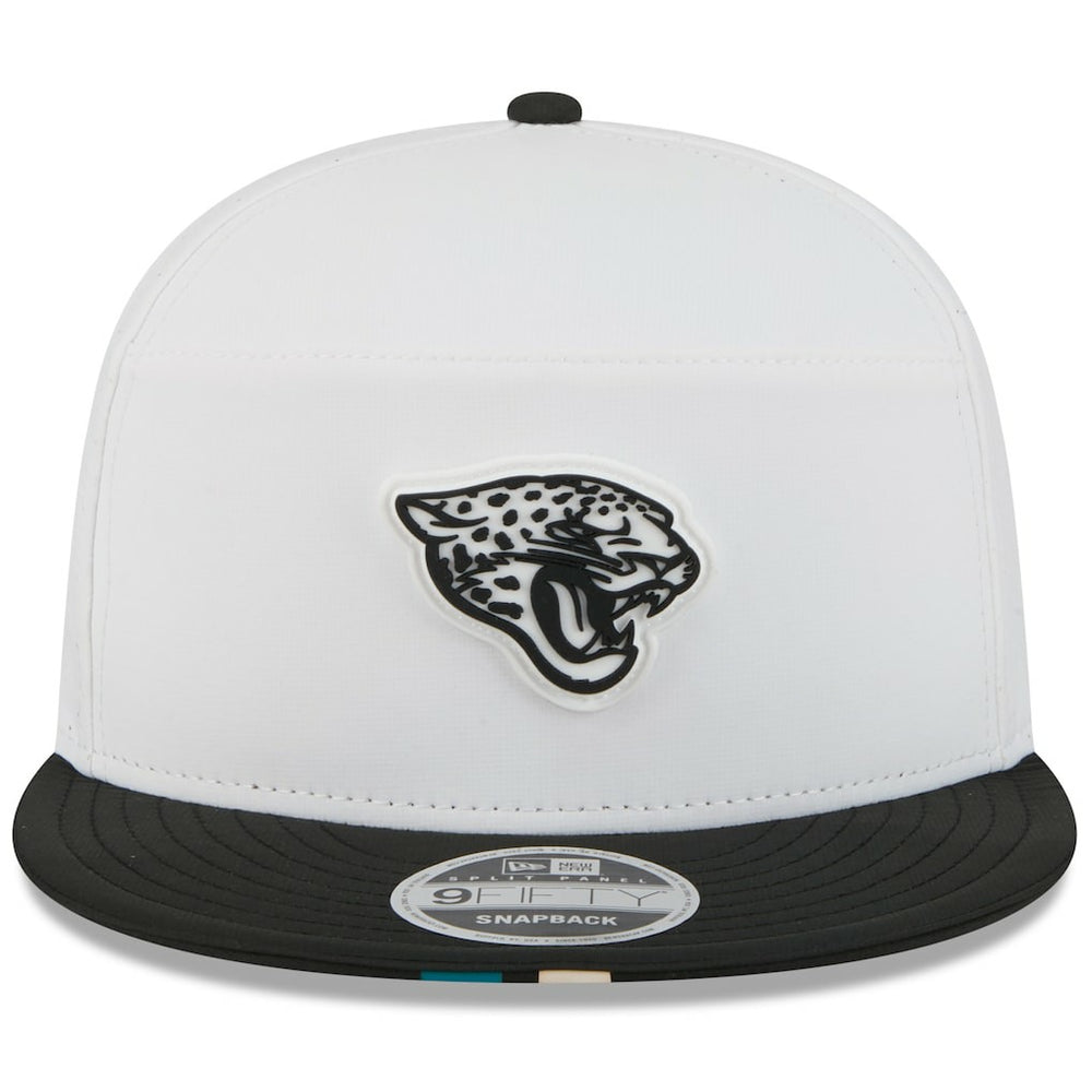 Jacksonville Jaguars 2025 NFL Training Camp Split Panel 9FIFTY Snapback Hat | NFL Outlet
