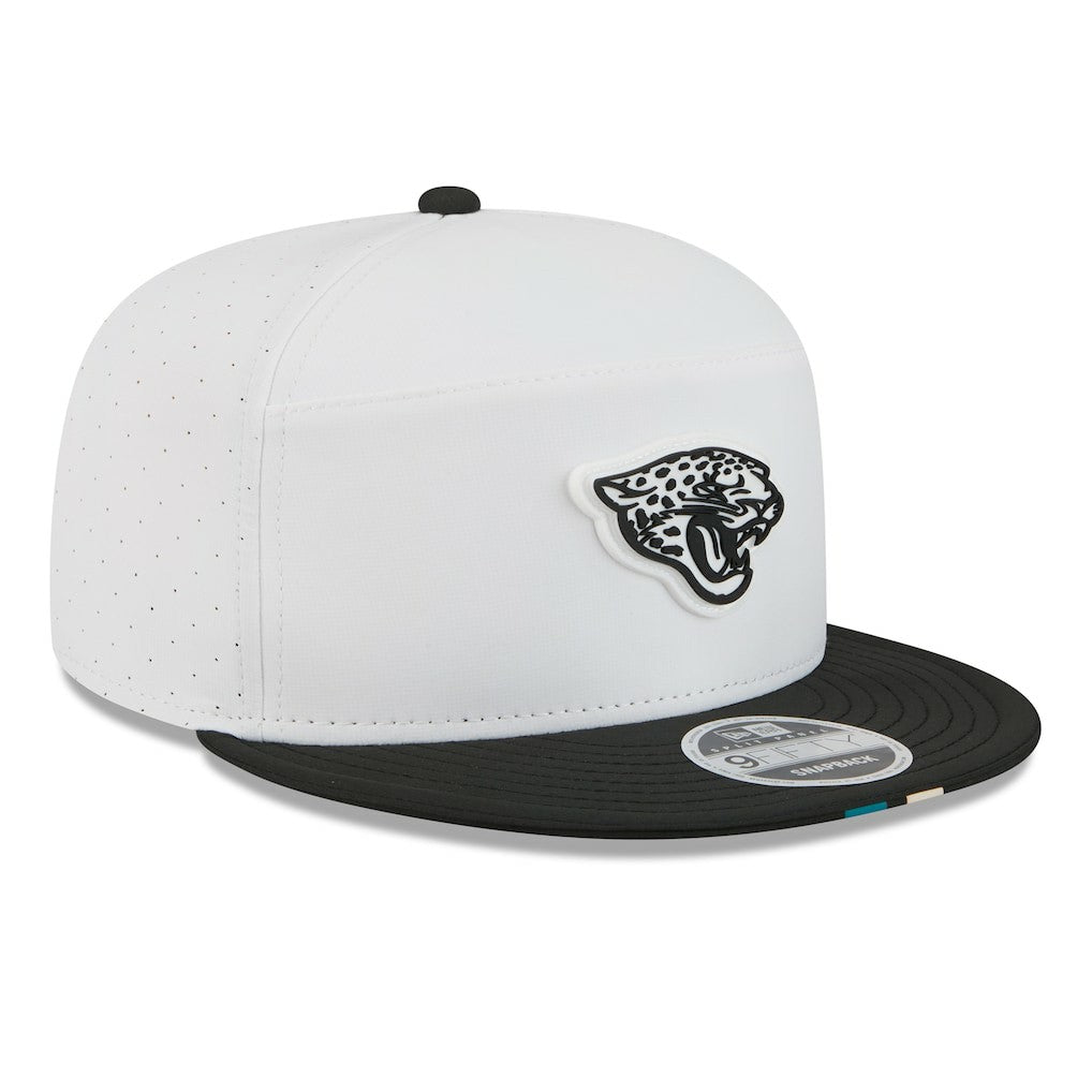 Jacksonville Jaguars 2025 NFL Training Camp Split Panel 9FIFTY Snapback Hat | NFL Outlet