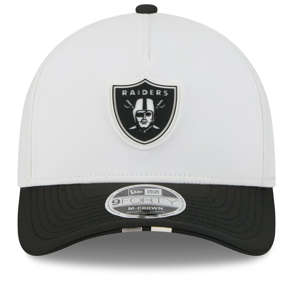 Las Vegas Raiders 2025 NFL Training Camp A-Frame 9FORTY Adjustable Hat | NFL Near me