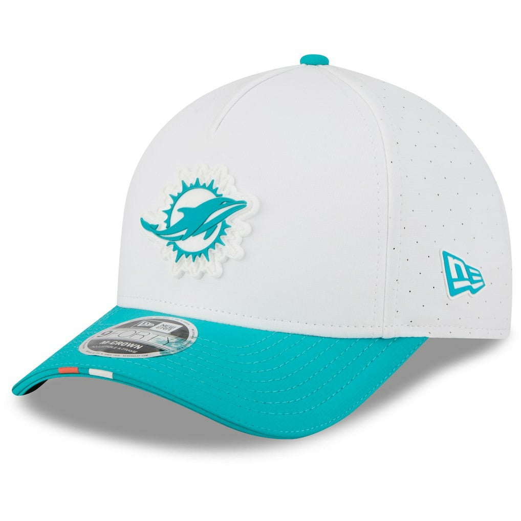 Miami Dolphins 2025 NFL Training Camp A-Frame 9FORTY Adjustable Hat | NFL US