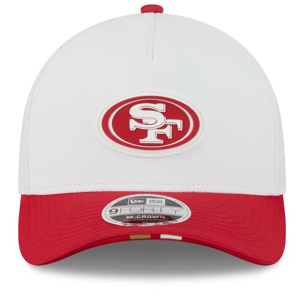San Francisco 49ers 2025 NFL Training Camp A-Frame 9FORTY Adjustable Hat | NFL Online