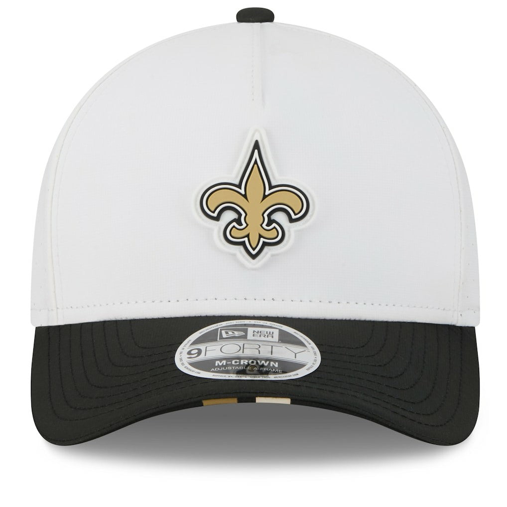 New Orleans Saints 2025 NFL Training Camp A-Frame 9FORTY Adjustable Hat | NFL Discount