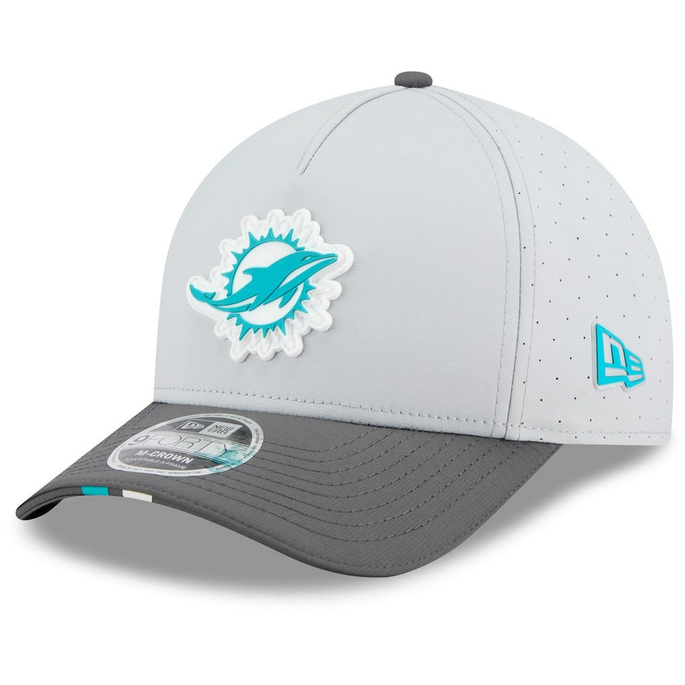 Miami Dolphins 2025 NFL Training Camp A-Frame 9FORTY Adjustable Hat | NFL On sale