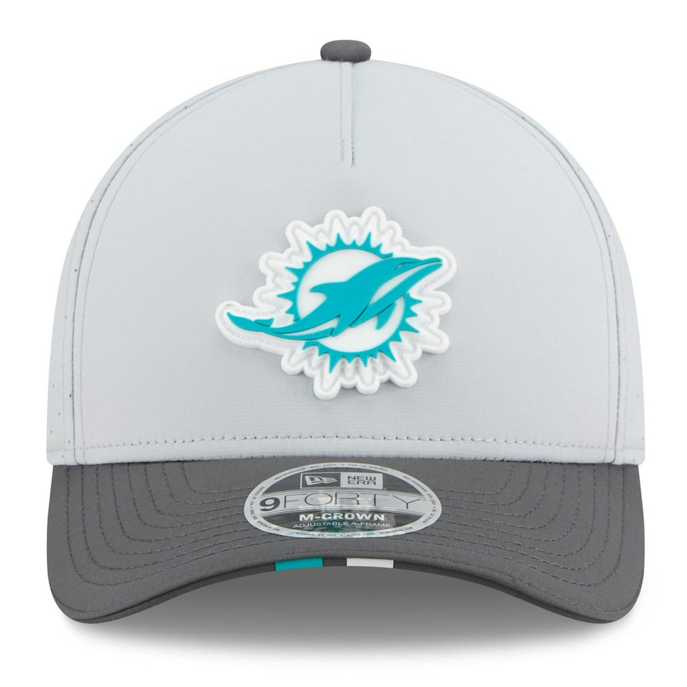 Miami Dolphins 2025 NFL Training Camp A-Frame 9FORTY Adjustable Hat | NFL On sale