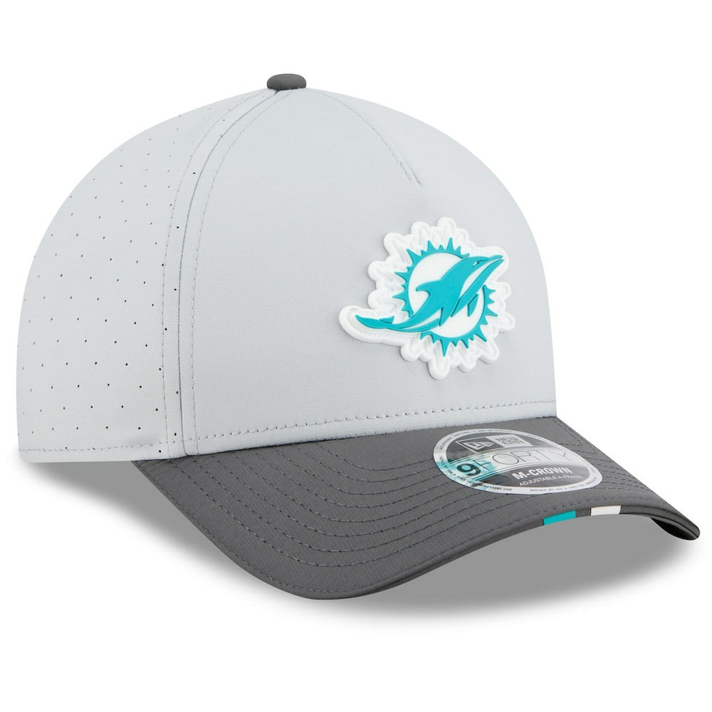 Miami Dolphins 2025 NFL Training Camp A-Frame 9FORTY Adjustable Hat | NFL On sale