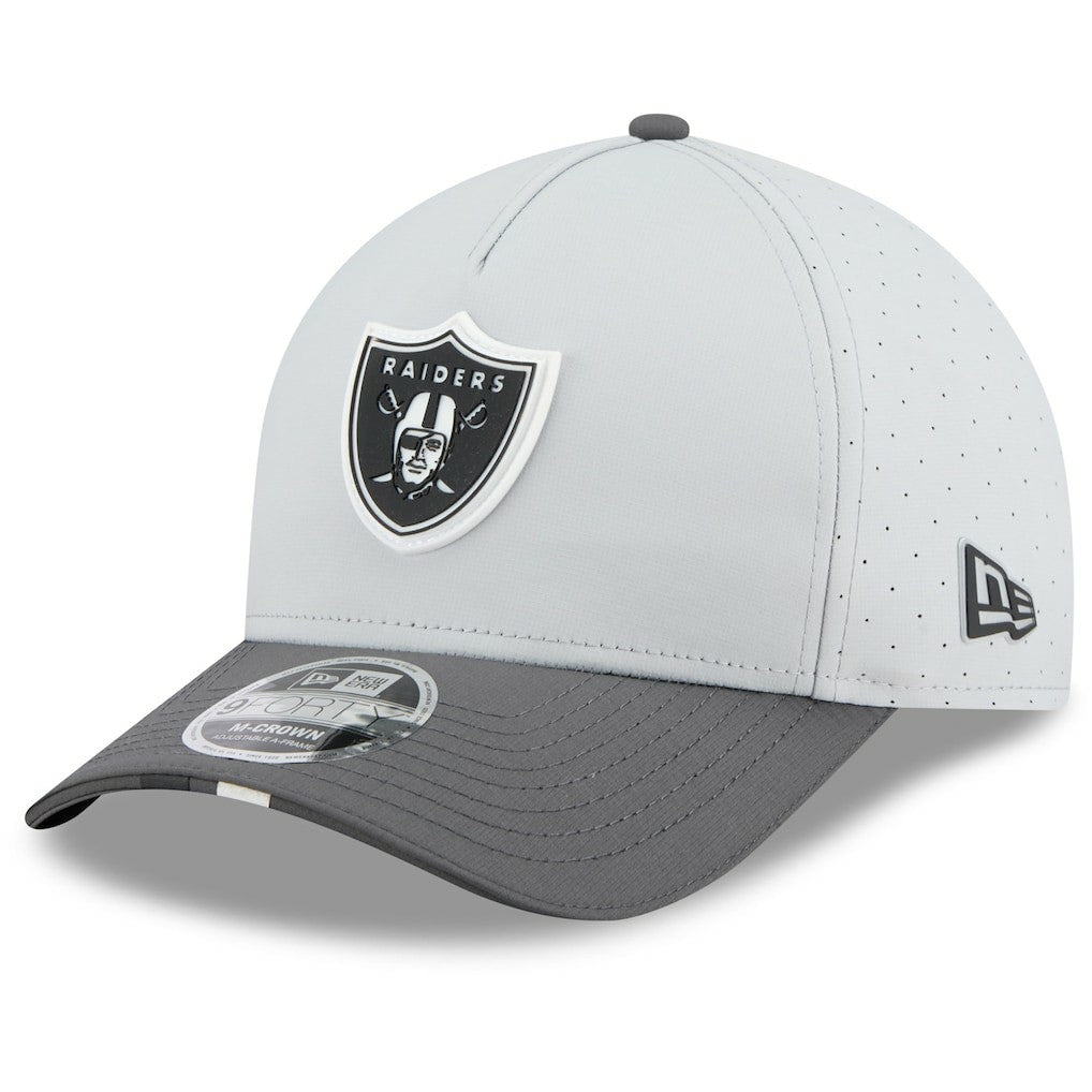 Las Vegas Raiders 2025 NFL Training Camp A-Frame 9FORTY Adjustable Hat | NFL Outlet