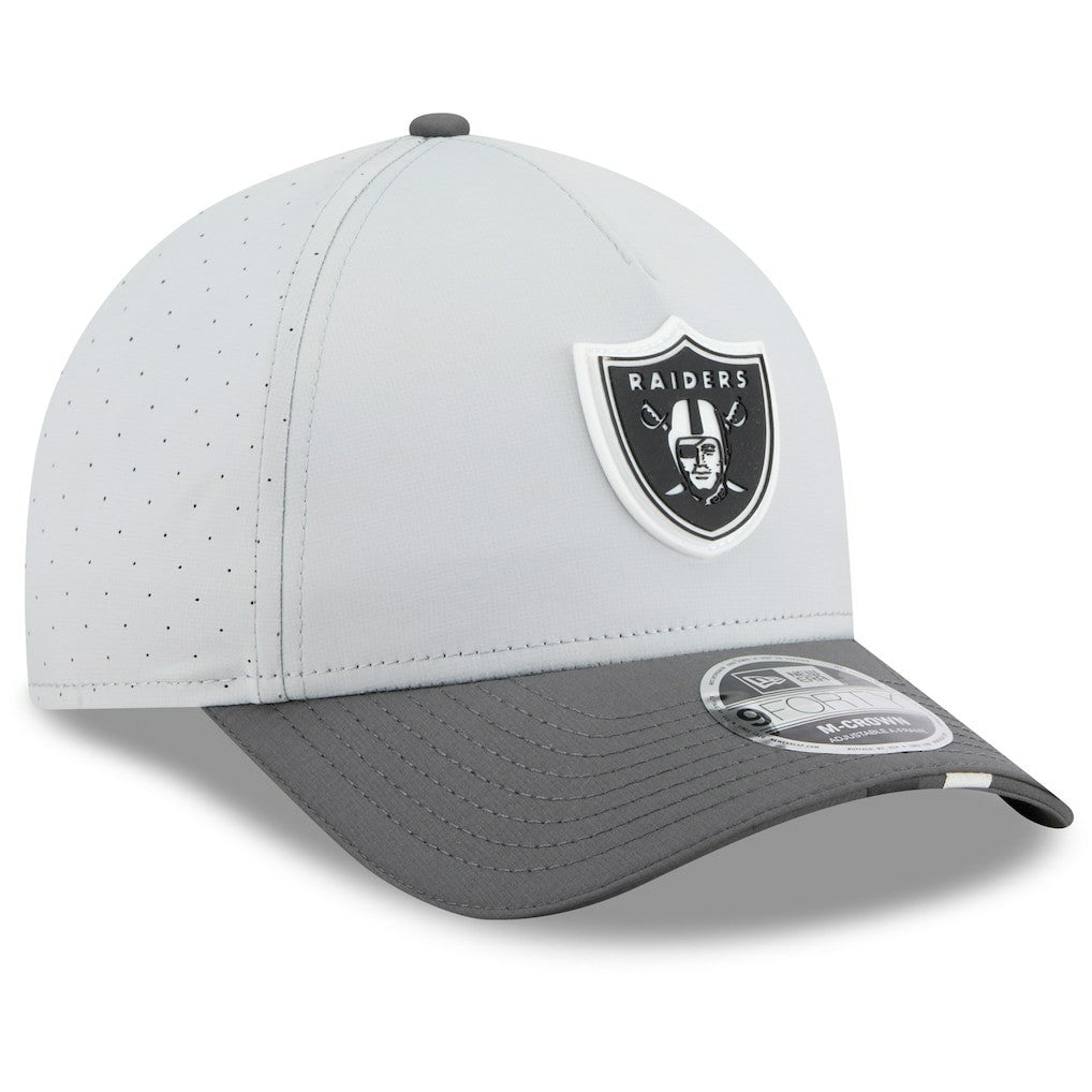Las Vegas Raiders 2025 NFL Training Camp A-Frame 9FORTY Adjustable Hat | NFL Outlet