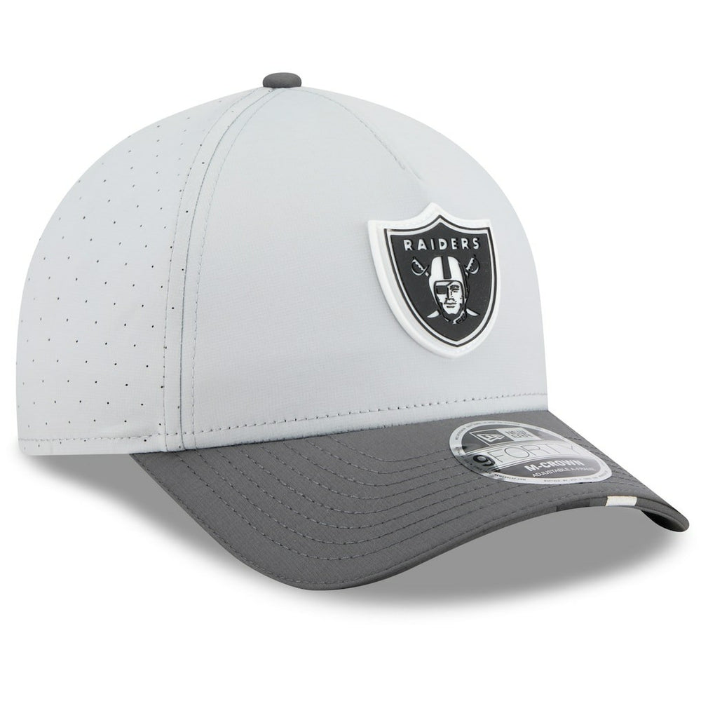 Las Vegas Raiders 2025 NFL Training Camp A-Frame 9FORTY Adjustable Hat | NFL Outlet