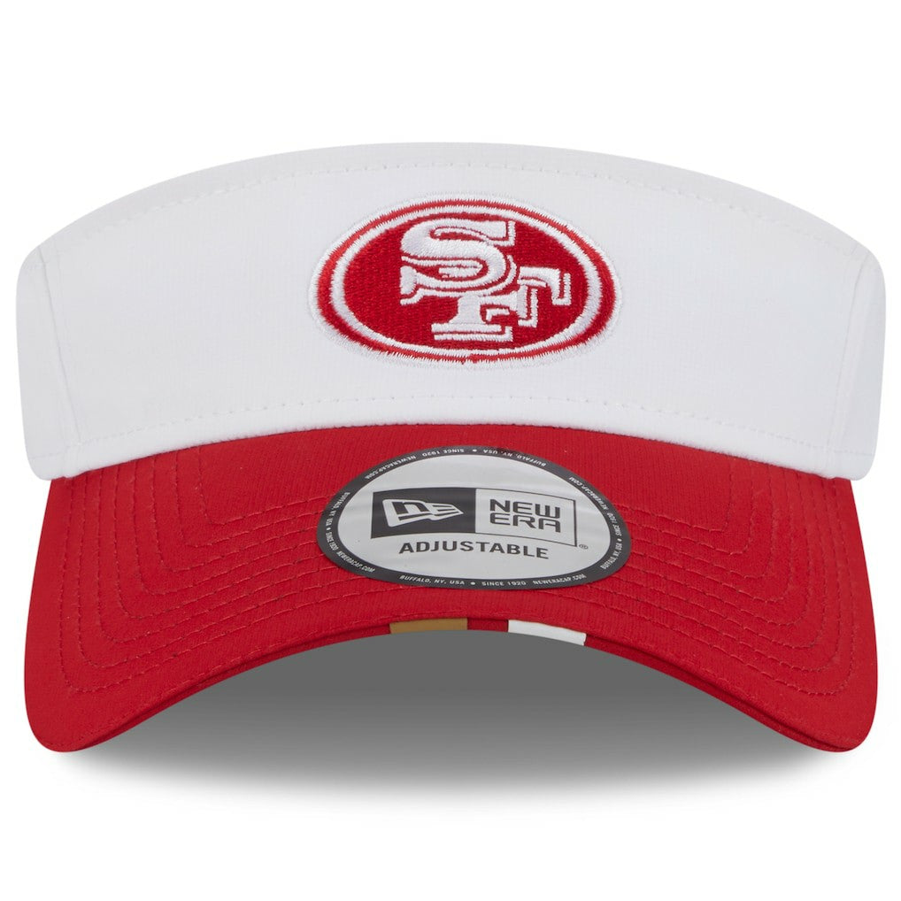 San Francisco 49ers 2025 NFL Training Camp Adjustable Visor | NFL Online