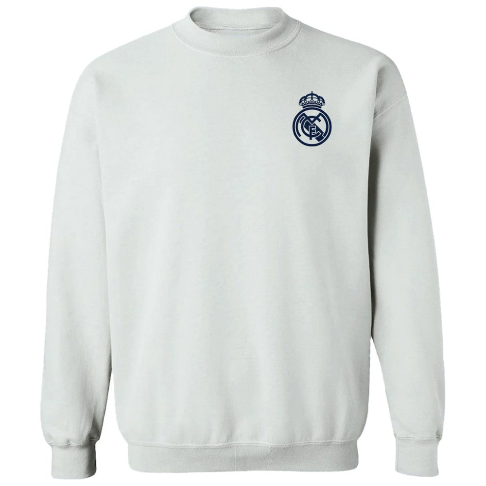Real Madrid Vive La Fete Women's Impressions Artwork Pullover Sweatshirt