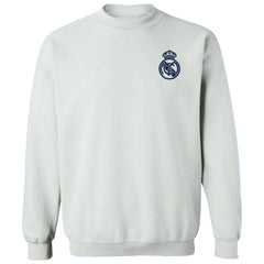 Real Madrid Vive La Fete Women's Impressions Artwork Pullover Sweatshirt