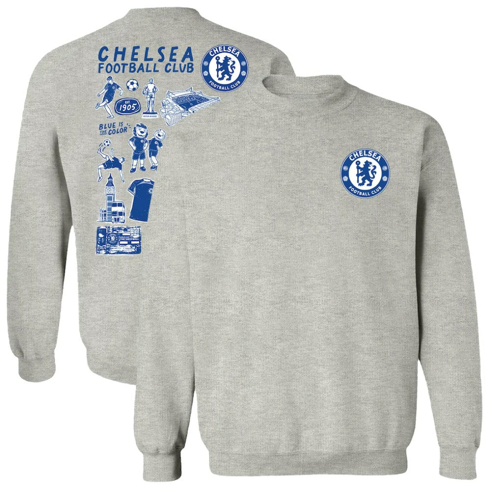 Chelsea Vive La Fete Women's Impressions Artwork Pullover Sweatshirt