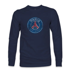 Paris Saint-Germain 1863FC Color Badge Long Sleeve T-Shirt