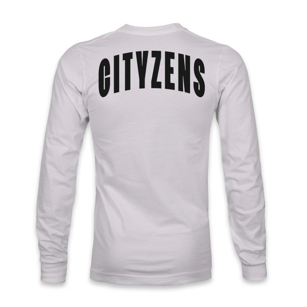 Manchester City 1863FC Back Team Arch Long Sleeve T-Shirt