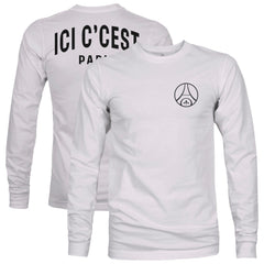 Paris Saint-Germain 1863FC Back Team Arch Long Sleeve T-Shirt