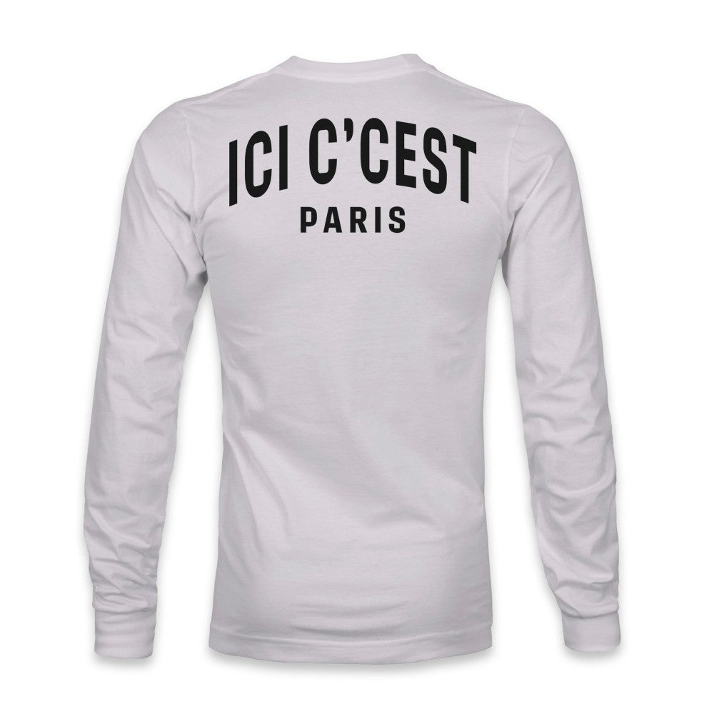 Paris Saint-Germain 1863FC Back Team Arch Long Sleeve T-Shirt