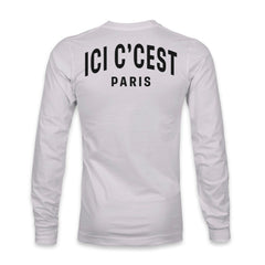 Paris Saint-Germain 1863FC Back Team Arch Long Sleeve T-Shirt