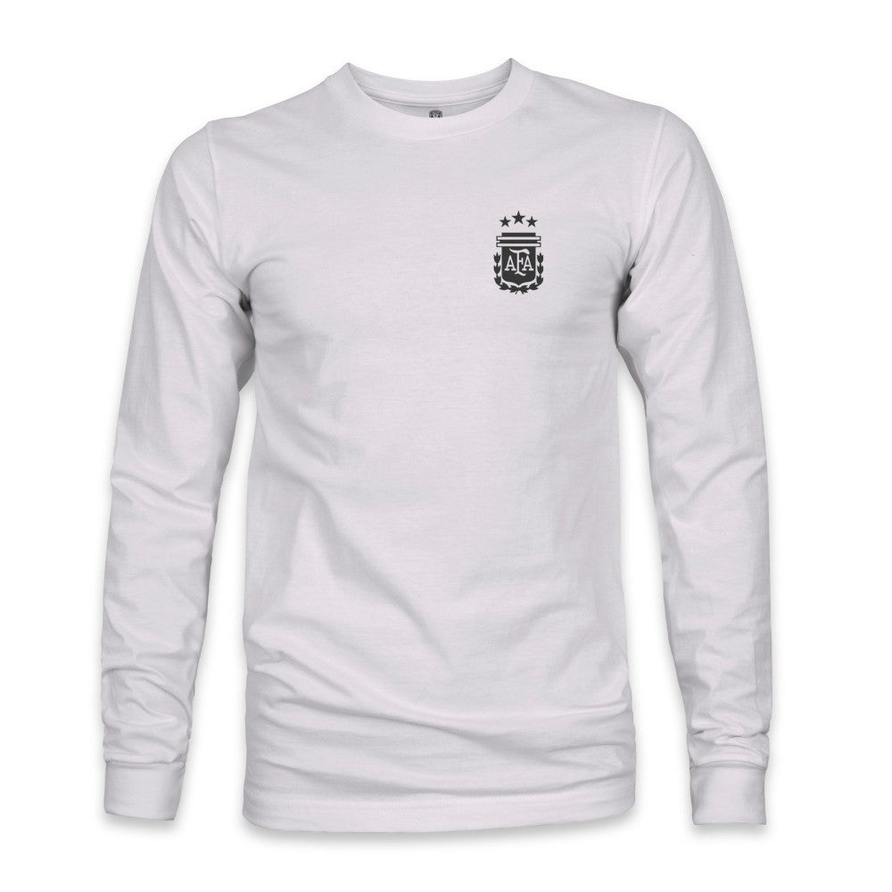 Argentina National Team 1863FC Back Team Arch Long Sleeve T-Shirt