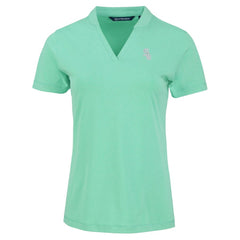 Chicago White Sox Cutter & Buck Forge Heathered Stretch Blade Top - MLB Tops