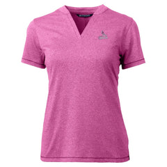 St. Louis Cardinals Cutter & Buck Forge Heathered Stretch Blade Top - MLB Tops
