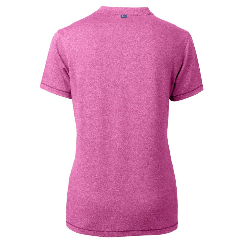 St. Louis Cardinals Cutter & Buck Forge Heathered Stretch Blade Top - MLB Tops